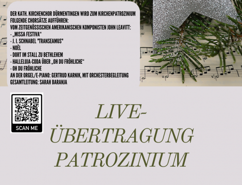 Patrozinium St. Johannes Ev. mit Verabschiedung Chorleiterin Sarah Baranja