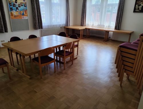 Renovierung Boden Pfarrsaal im Pfarrhaus Dürmentingen